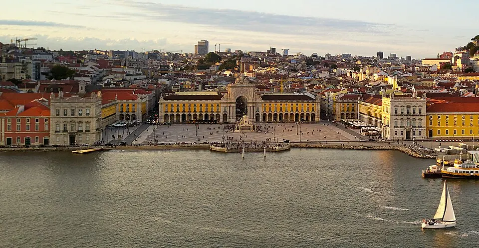 Alfama historic district in Lisbon